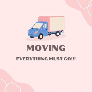 Moving everything must go! Send bundle offers!